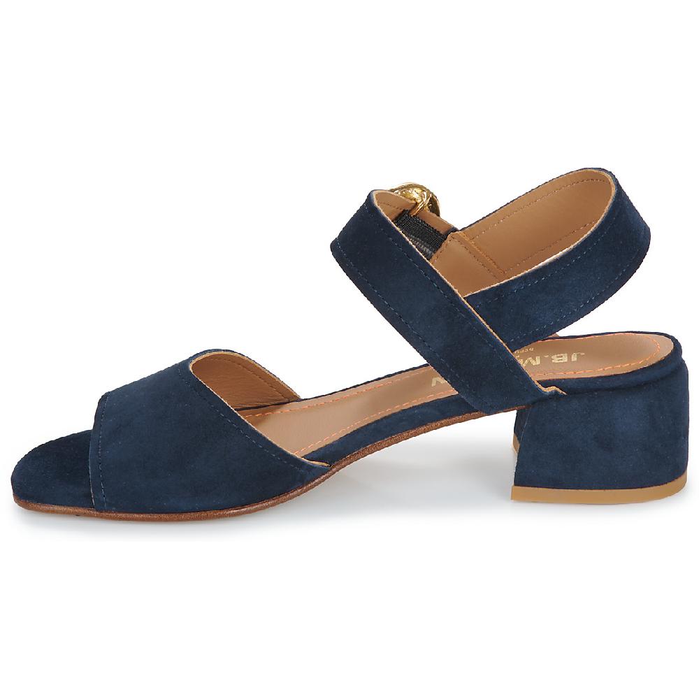 Jb Martin MINDY CHEVRE VELOURS MARINE
