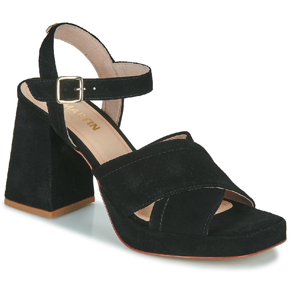 jb martin ORPHEE CROUTE VELOURS NOIR