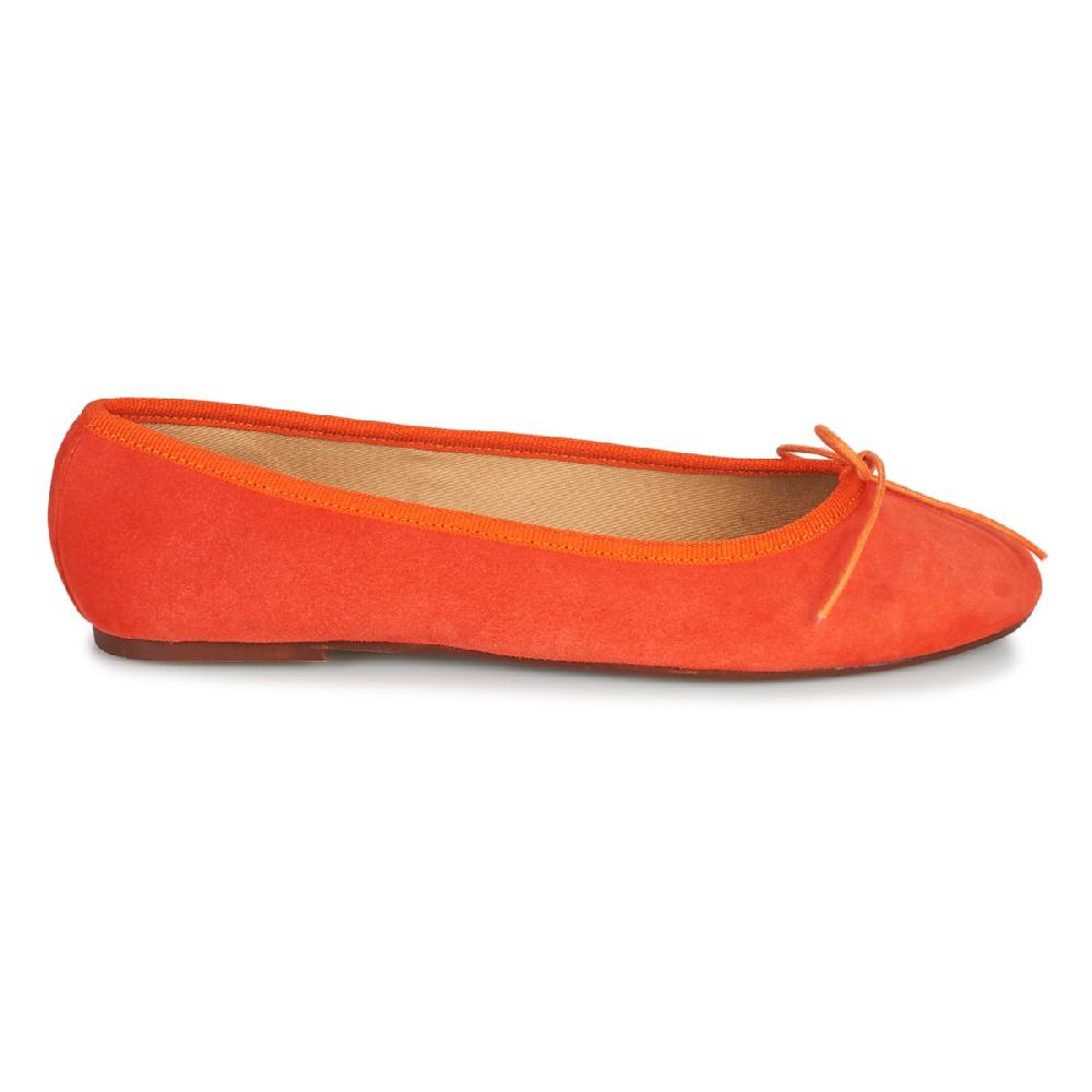 Jb Martin ROMY CHEVRE VELOURS ORANGE