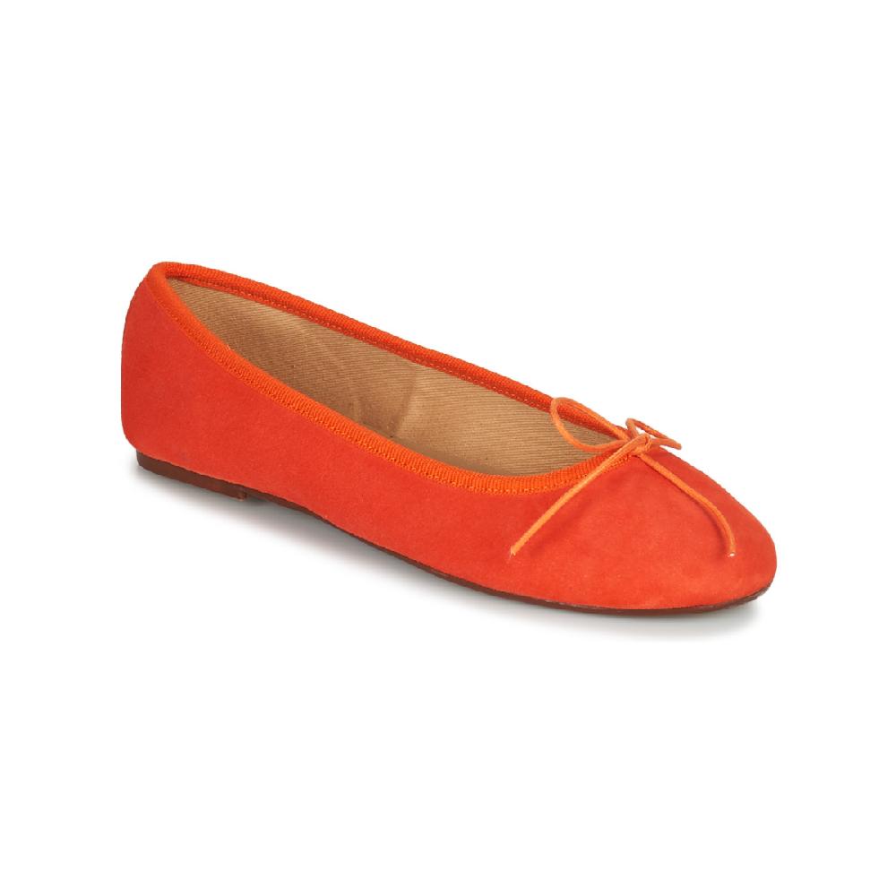 Jb Martin ROMY CHEVRE VELOURS ORANGE