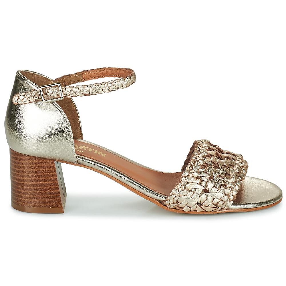 Jb Martin SALSA Cuir Tressé Or