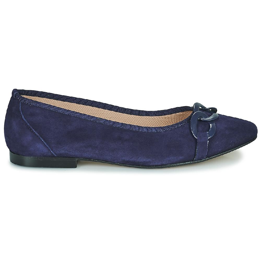 Jb Martin SEDUIRE CHEVRE VELOURS MARINE