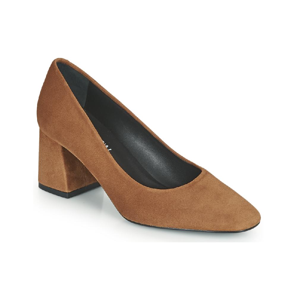 jb martin TAMARA CHEVRE VELOURS CAMEL