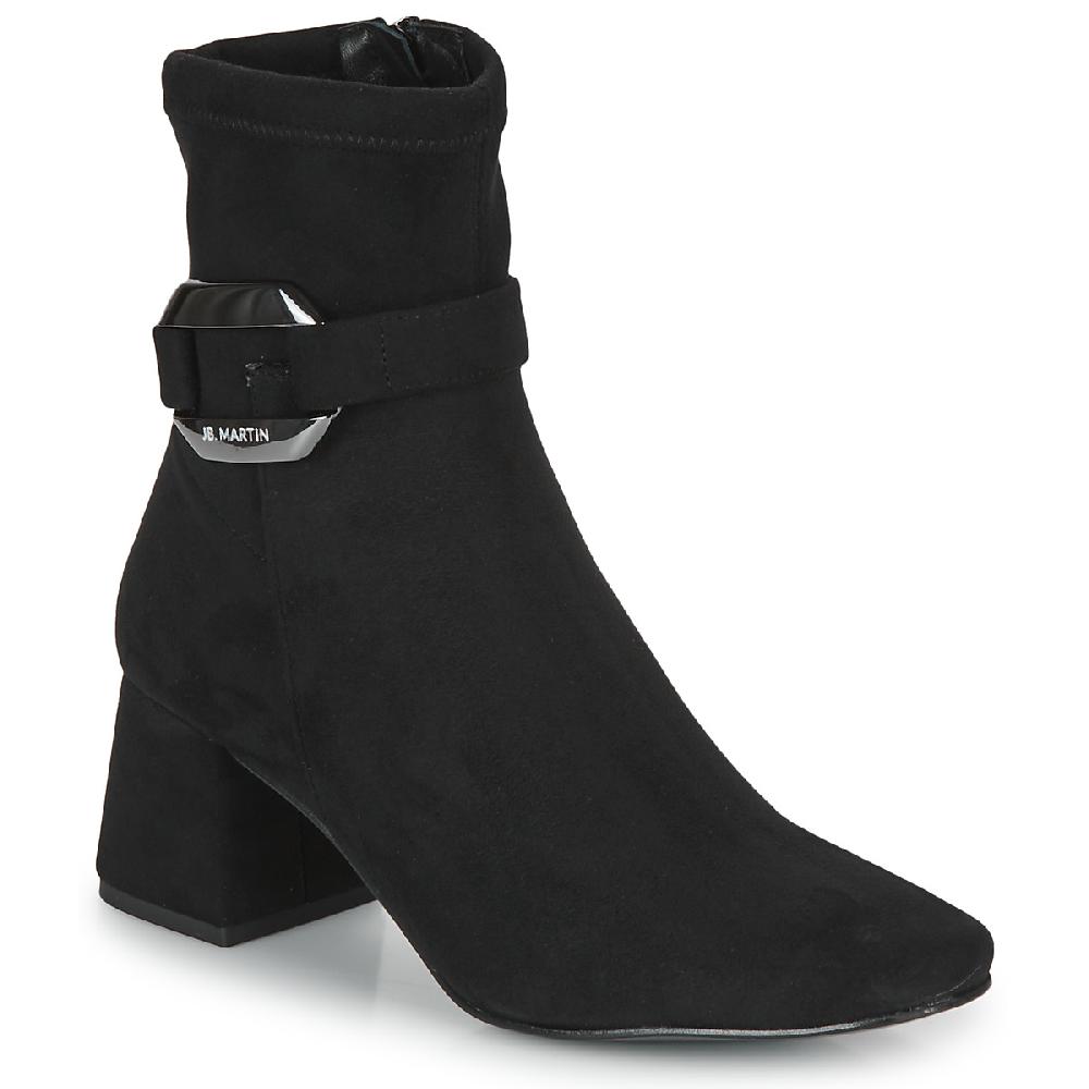 jb martin VAGUE TOILE SUEDE STRETCH NOIR