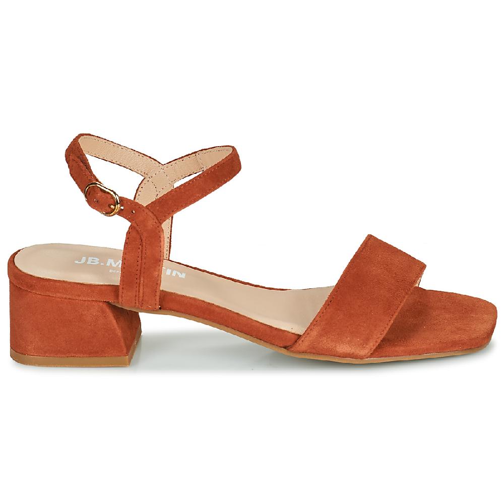 Jb Martin VALSER CHEVRE VELOURS FAUVE