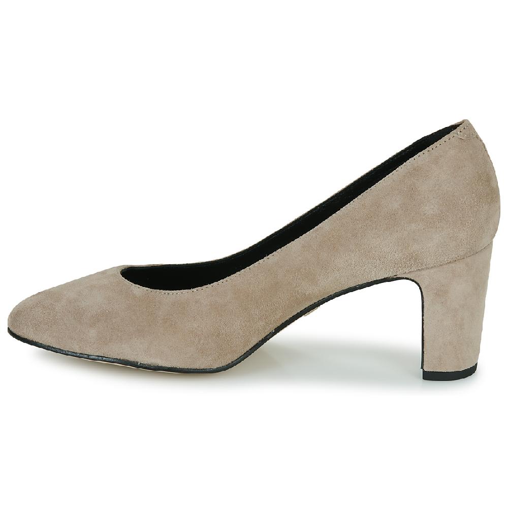 Jb Martin VERITEA CHEVRE VELOURS TAUPE