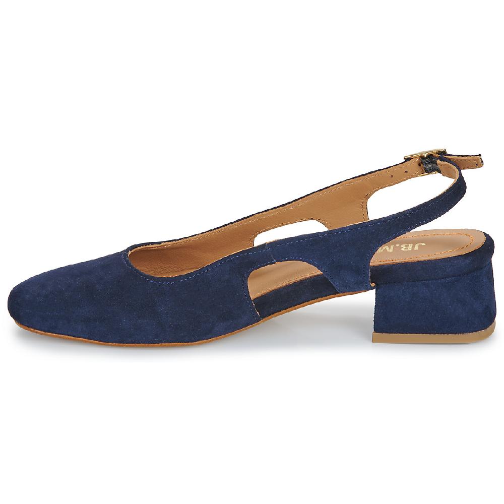 Jb Martin VICOLA CHEVRE VELOURS MARINE