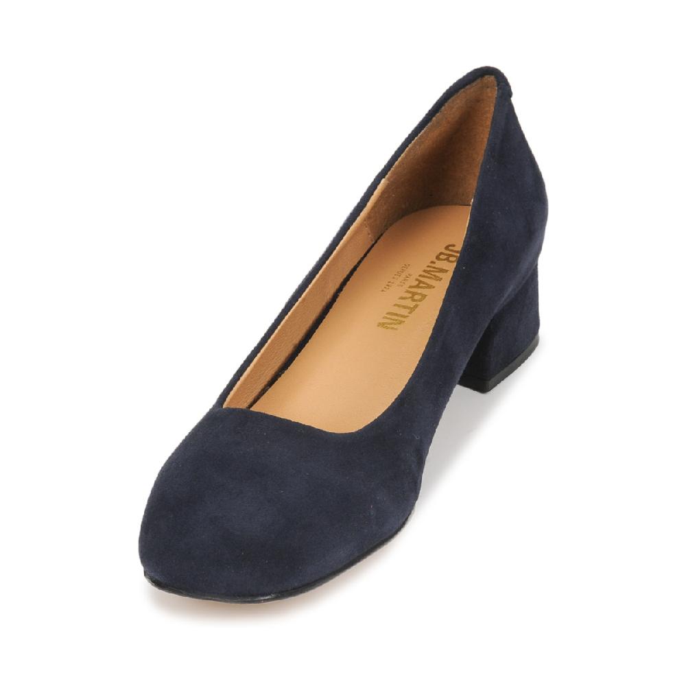 Jb Martin VIRGINIA Chèvre Velours Marine