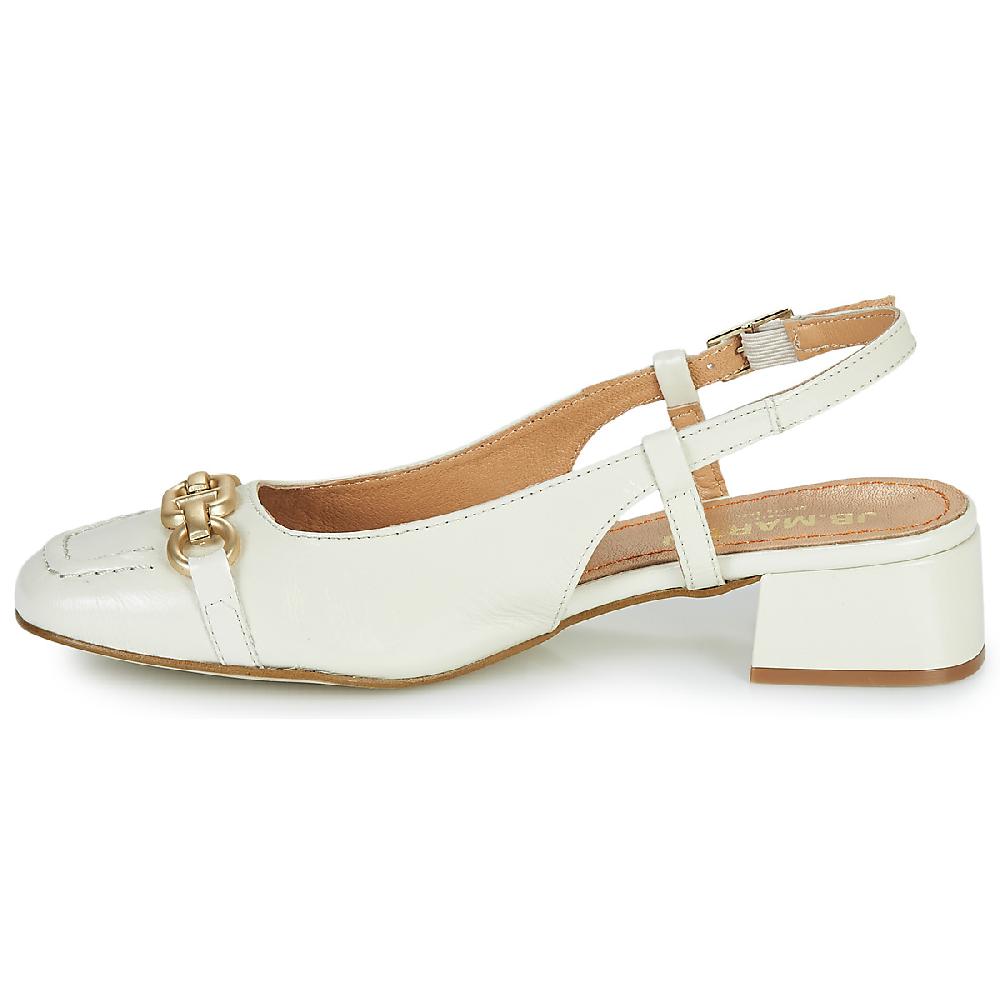 jb Martin VIVELLE Veau Vintage Off White