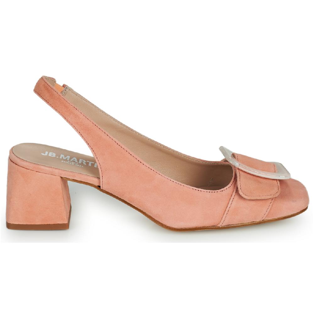 Jb Martin VIVRE CHEVRE VELOURS NUDE