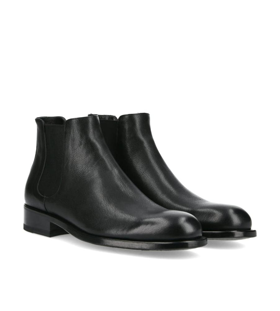 Jean Baptiste Rautureau Axel Boot Chelsea En Cuir Noir