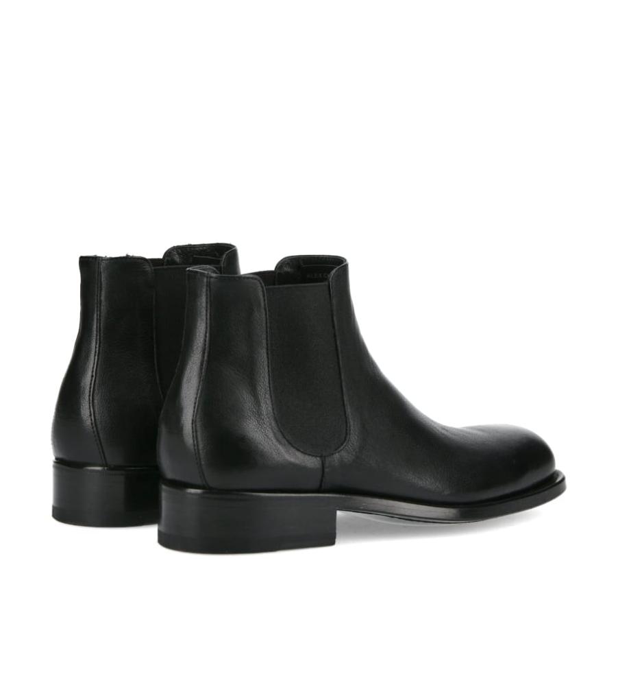 Jean Baptiste Rautureau Axel Boot Chelsea En Cuir Noir