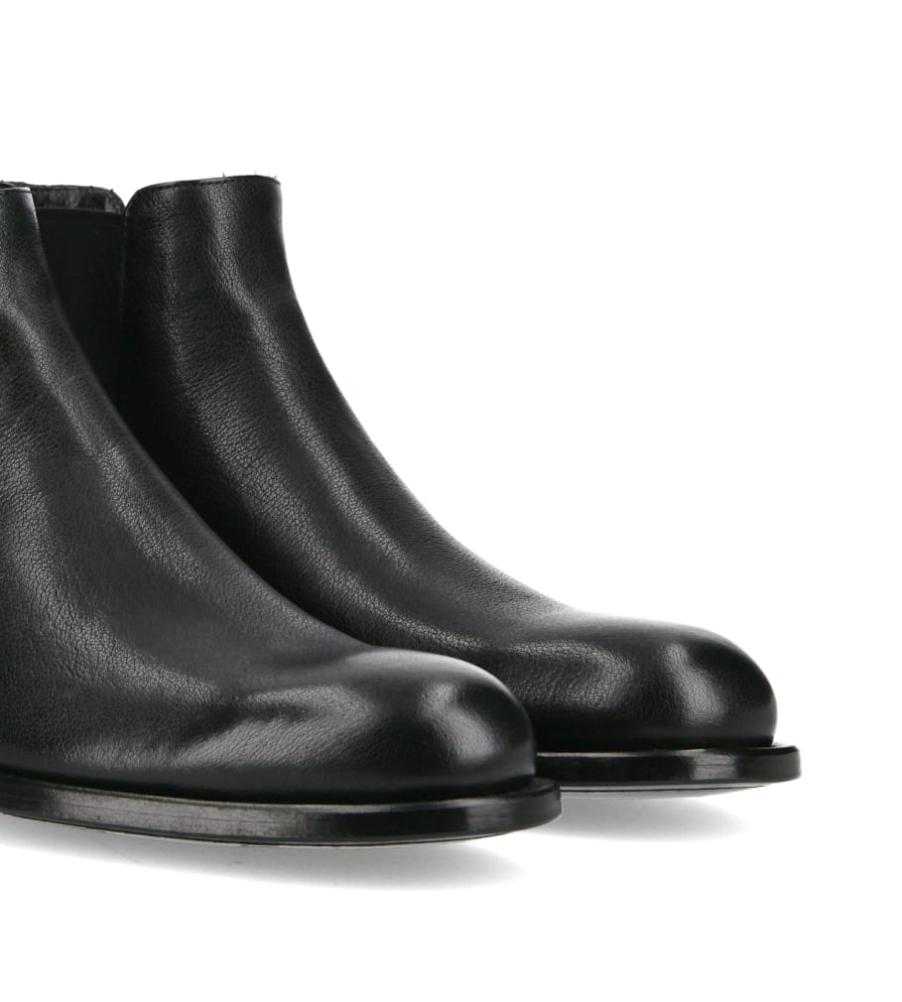 Jean Baptiste Rautureau Axel Boot Chelsea En Cuir Noir