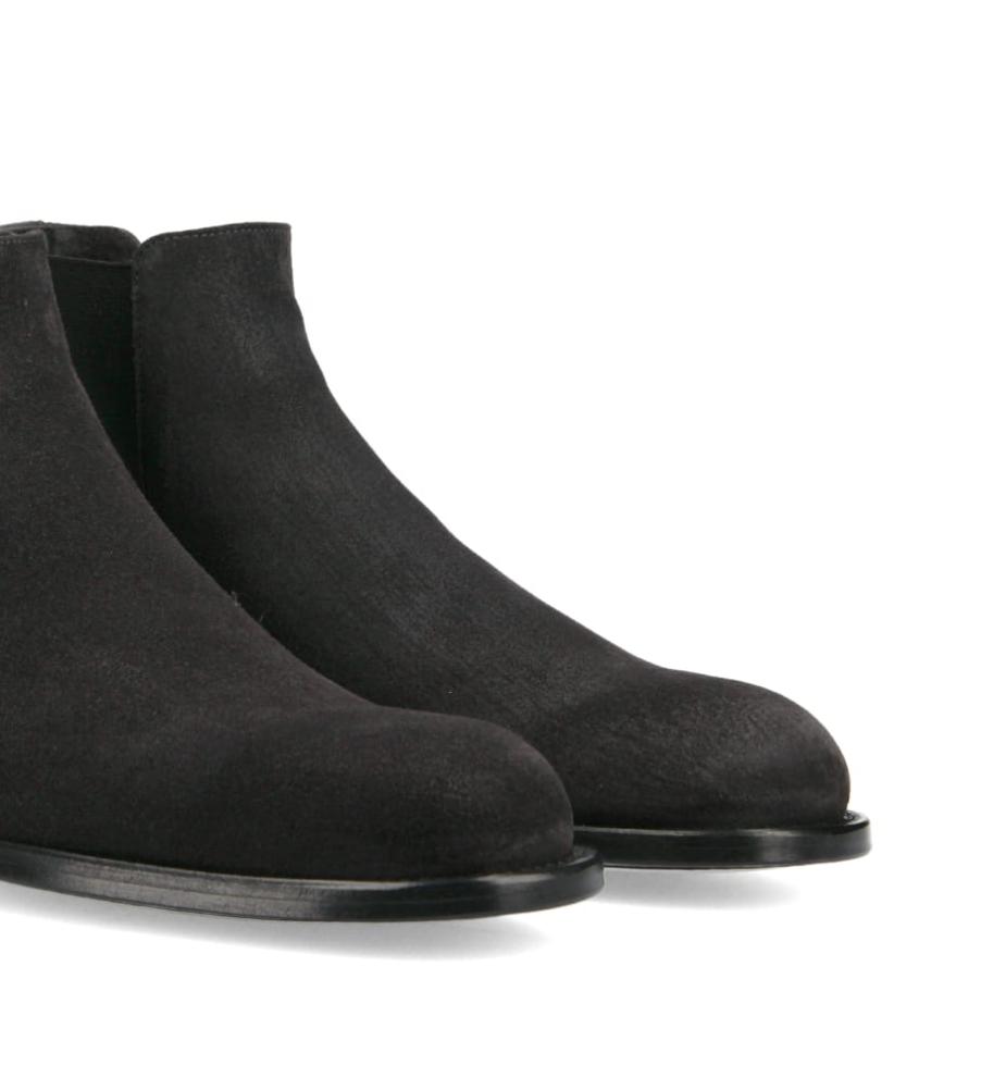 Jean Baptiste Rautureau Axel Boot Chelsea En Cuir Suède Gris