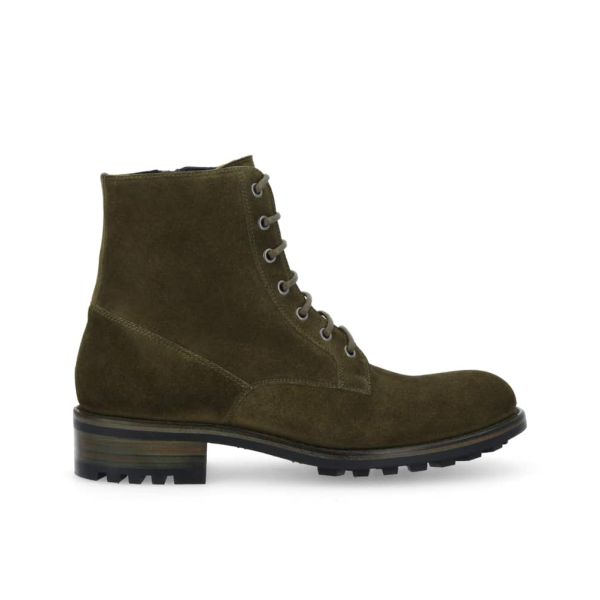 jean baptiste rautureau Hyrod Boot biker en cuir grainé noir sur semelle crantée