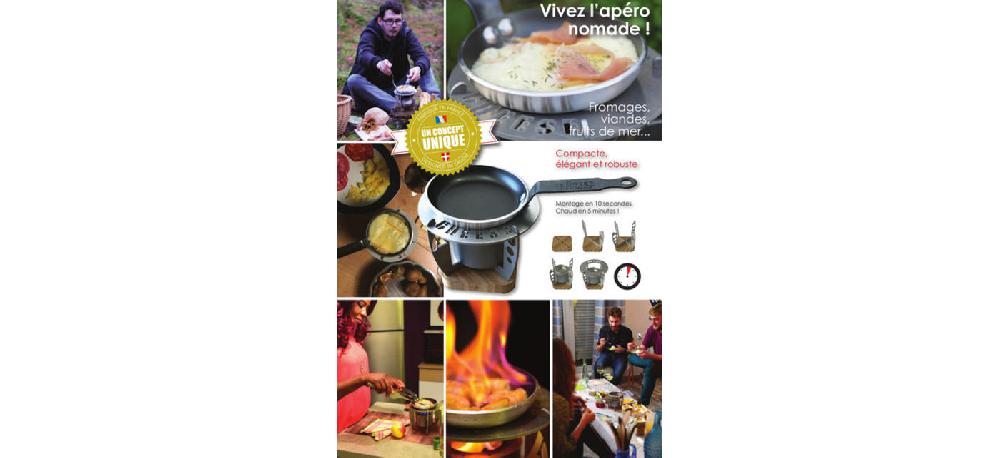 jean dubost Apéro Cheese appareil culinaire nomade unique