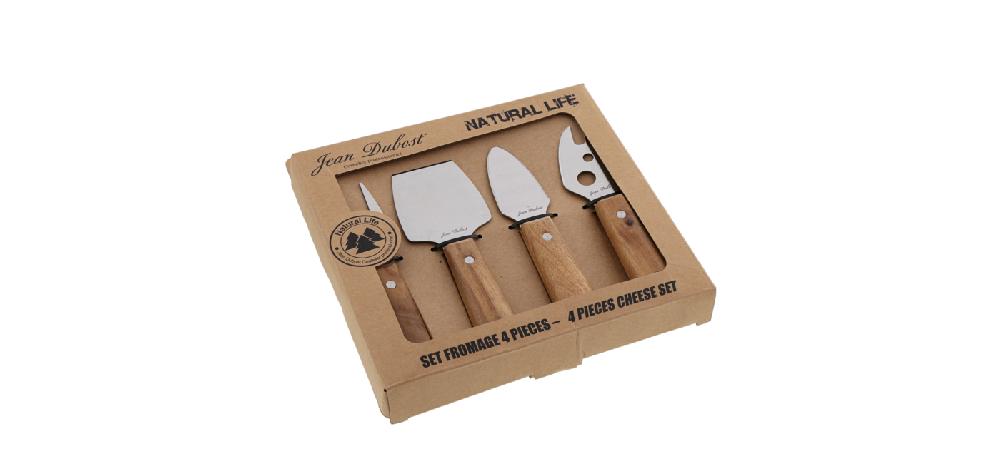 jean dubost Coffret 4 pièces fromage Natural Life Jean Dubost