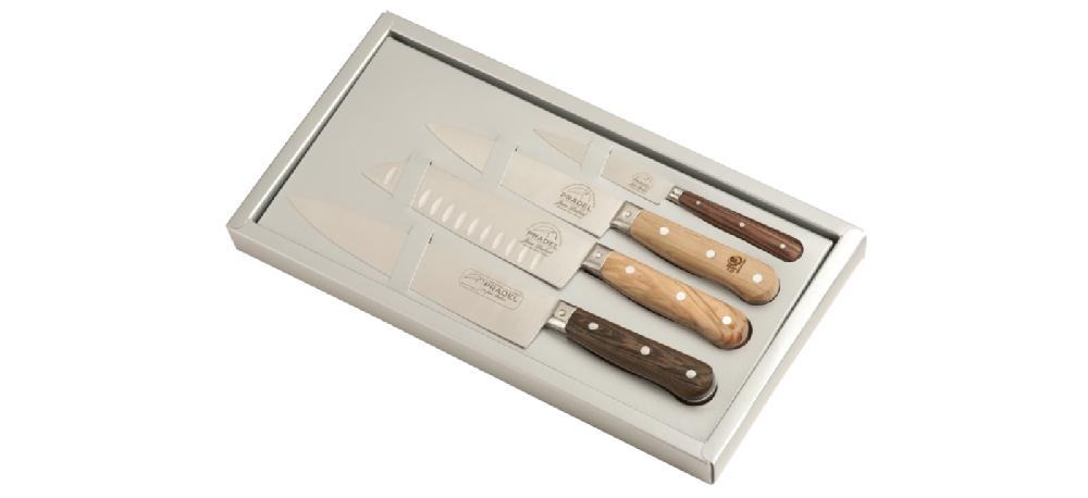 Jean Dubost Coffret Couteau Cuisine « Les Essences Du Monde – Gamme 1920 »  Jean Dubost