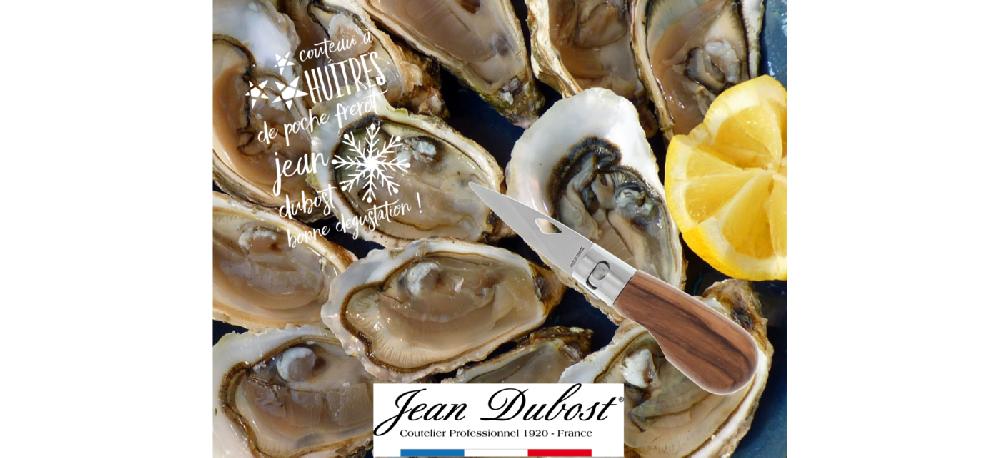 Jean Dubost Couteau à Huitre De Poche Modèle Frérot Par Jean Dubost