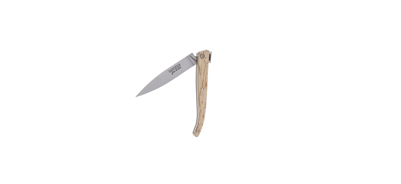 Jean Dubost Couteau Le Poche Jean Dubost Laguiole Manche Bouleau De Norvège Made In France