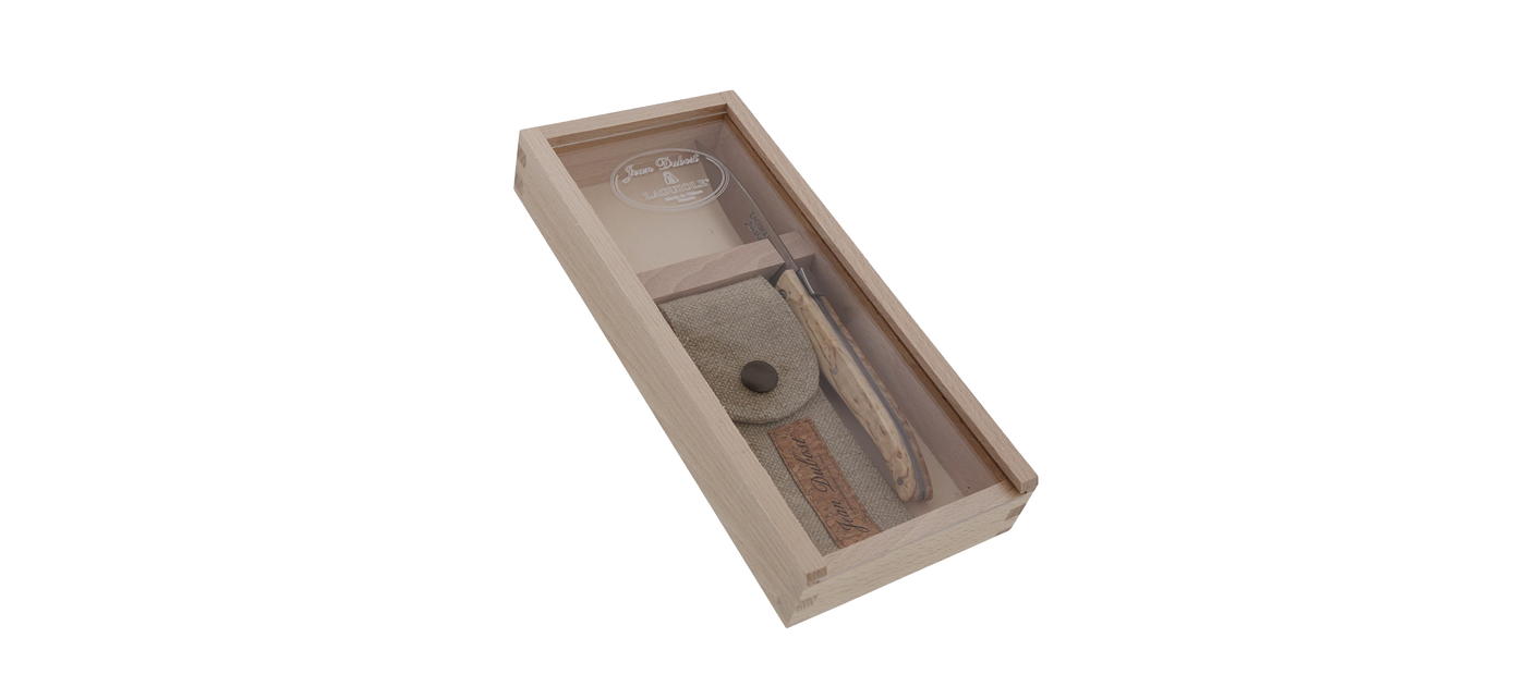 jean dubost Couteau Le Poche Jean Dubost Laguiole manche bouleau de Norvège made in France