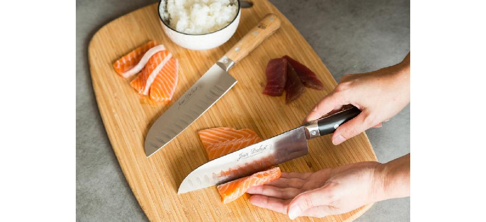 Jean Dubost Couteaux Cuisine Ecoresponsables Jean Dubost Gamme 1920 Manches Chêne Certifie PEFC