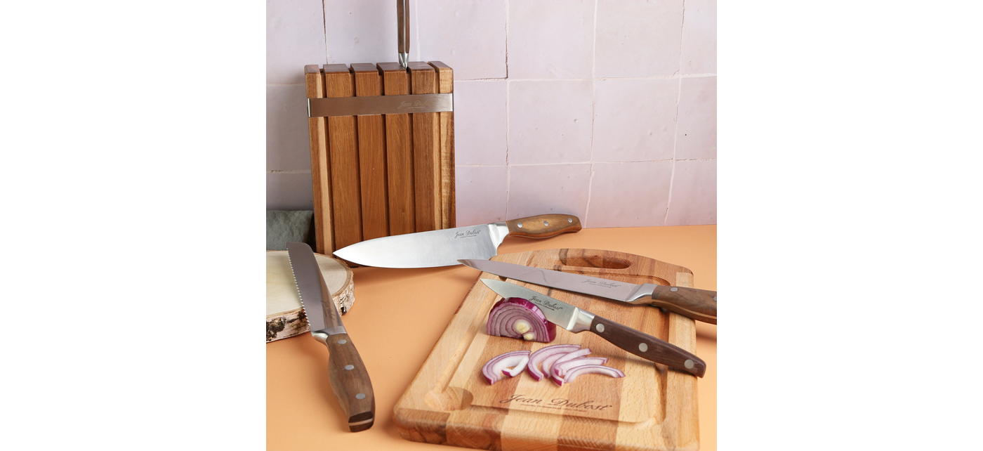 Jean Dubost Couteaux De Cuisine Jean Dubost Bloc Roc