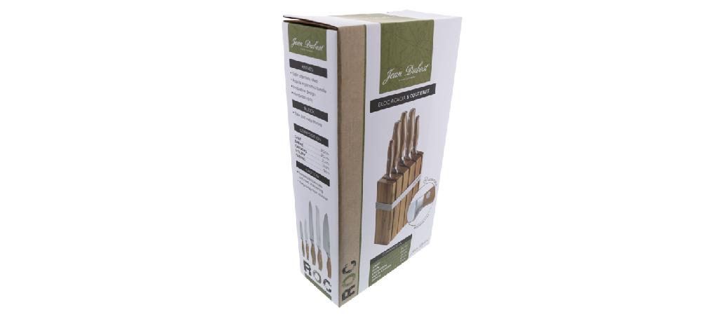 Jean Dubost Couteaux De Cuisine Jean Dubost Bloc Roc