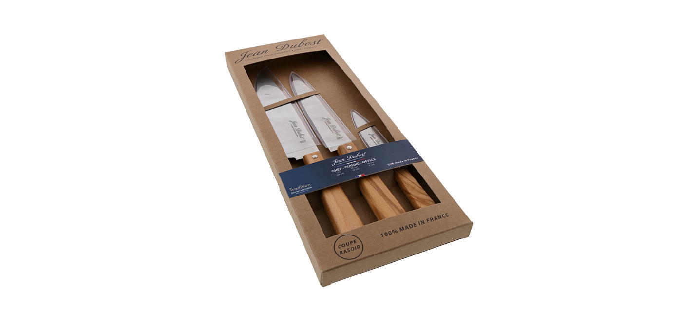 Jean Dubost Couteaux De Cuisine Jean Dubost Coffrets Gamme Tradition Fabrication Francaise