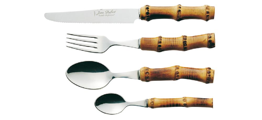 jean dubost Couverts de table Jean Dubost Bambou naturel fabrication francaise