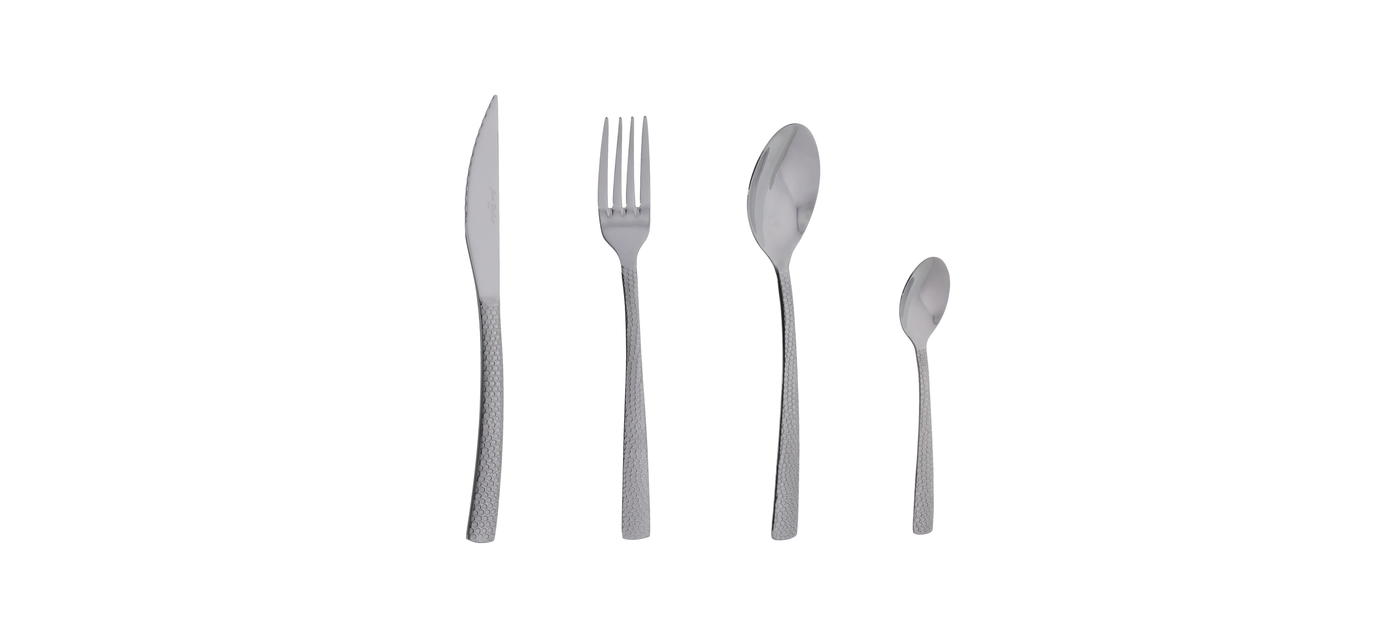 jean dubost couverts de table Jean Dubost jet martelé tout inox