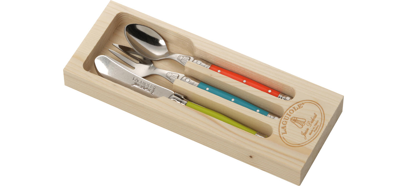 Jean Dubost Couverts Enfant Laguiole Jean Dubost Manches Tonic
