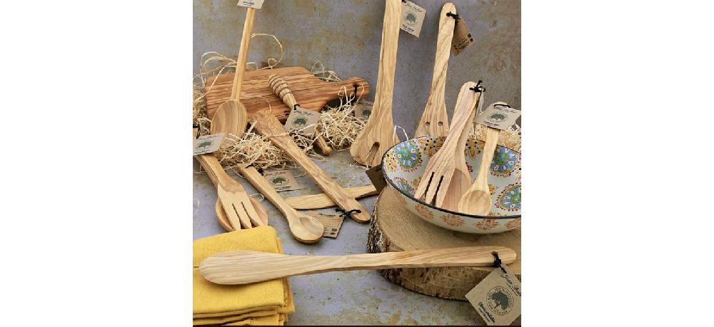 Jean Dubost Cuillère à Miel En Bois D'olivier Jean Dubost