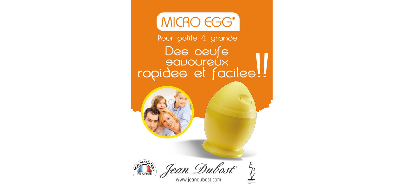Jean Dubost Cuit-œufs Au Micro-ondes Micro-eggs® Jean Dubost