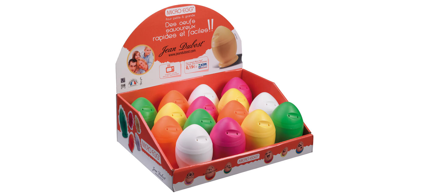 jean dubost Cuit-œufs au micro-ondes Micro-eggs® Jean Dubost