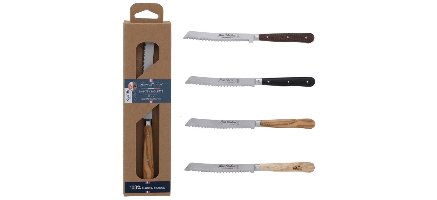 Jean Dubost Jean Dubost Couteaux De Cuisine Gamme 1920 En Coffret Kraft Made In France