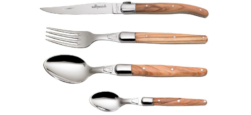 jean dubost Couverts Laguiole olivier