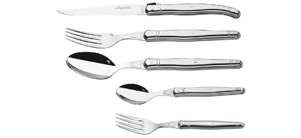 jean dubost Couverts Laguiole tout inox