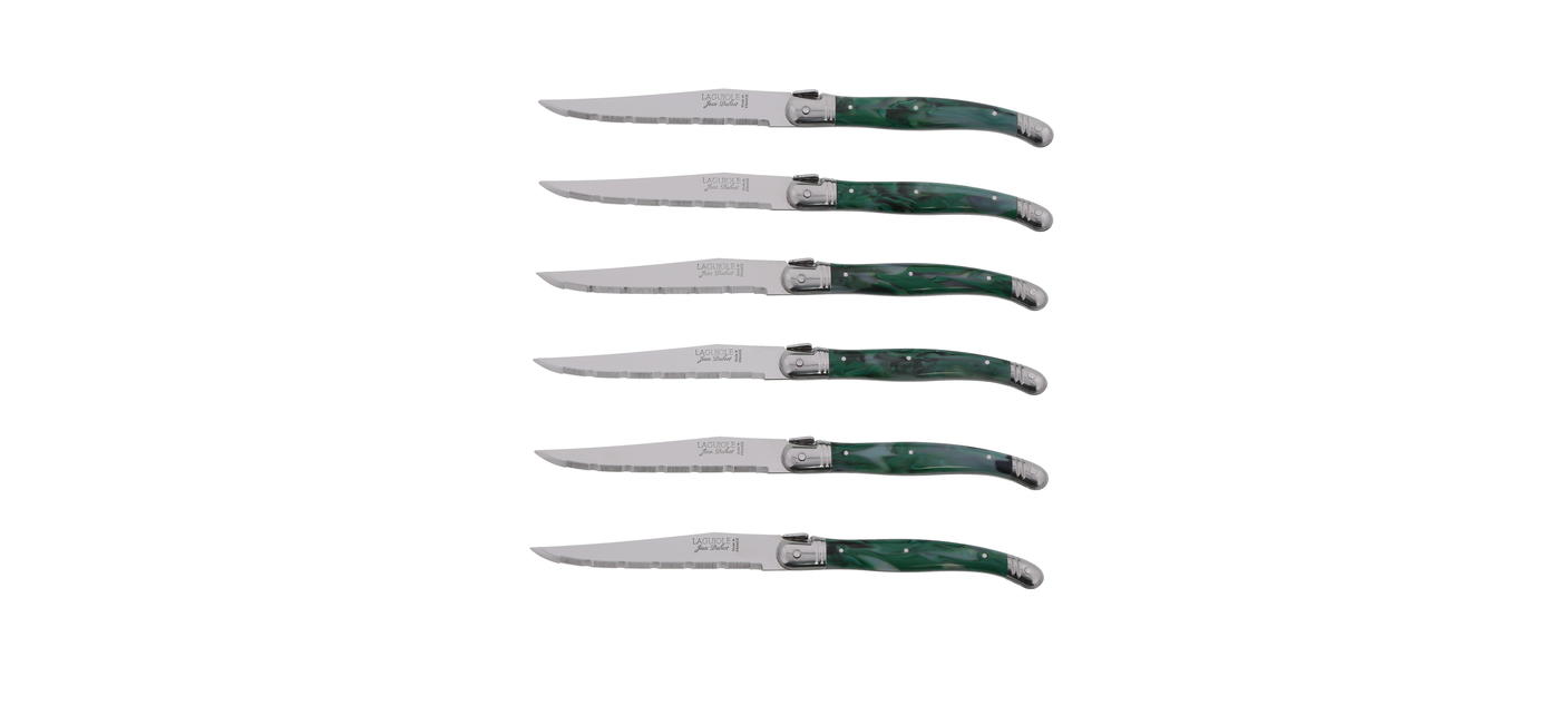jean Dubost Jean Dubost Laguiole Couteau Vert Malachite Origine France Garantie