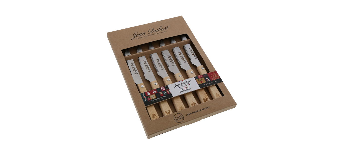 Jean Dubost Jean Dubost Tradition Un Noël à La Française Couteaux De Cuisine Made In France