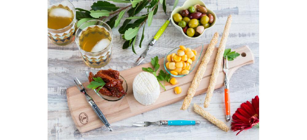 Jean Dubost Planchette Apéritive Et Fourchettes Cocktail Laguiole Jean Dubost