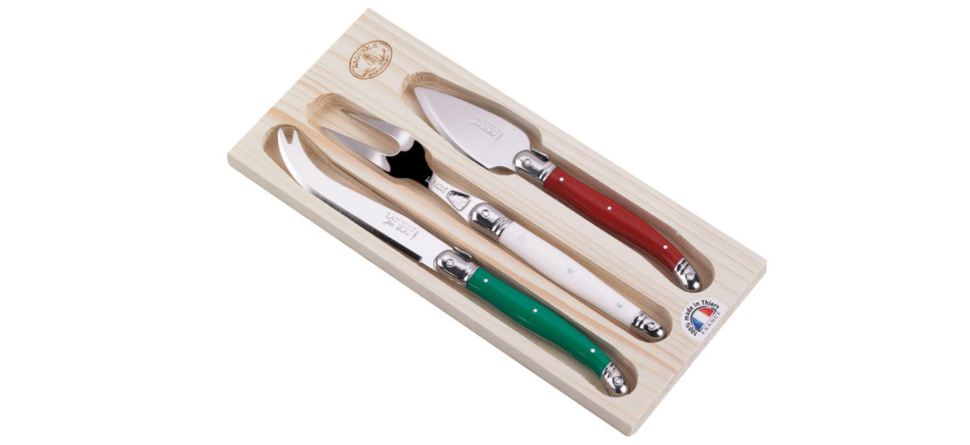 jean dubost Set 3pièces fromage spécial parmesan Laguiole Jean Dubost