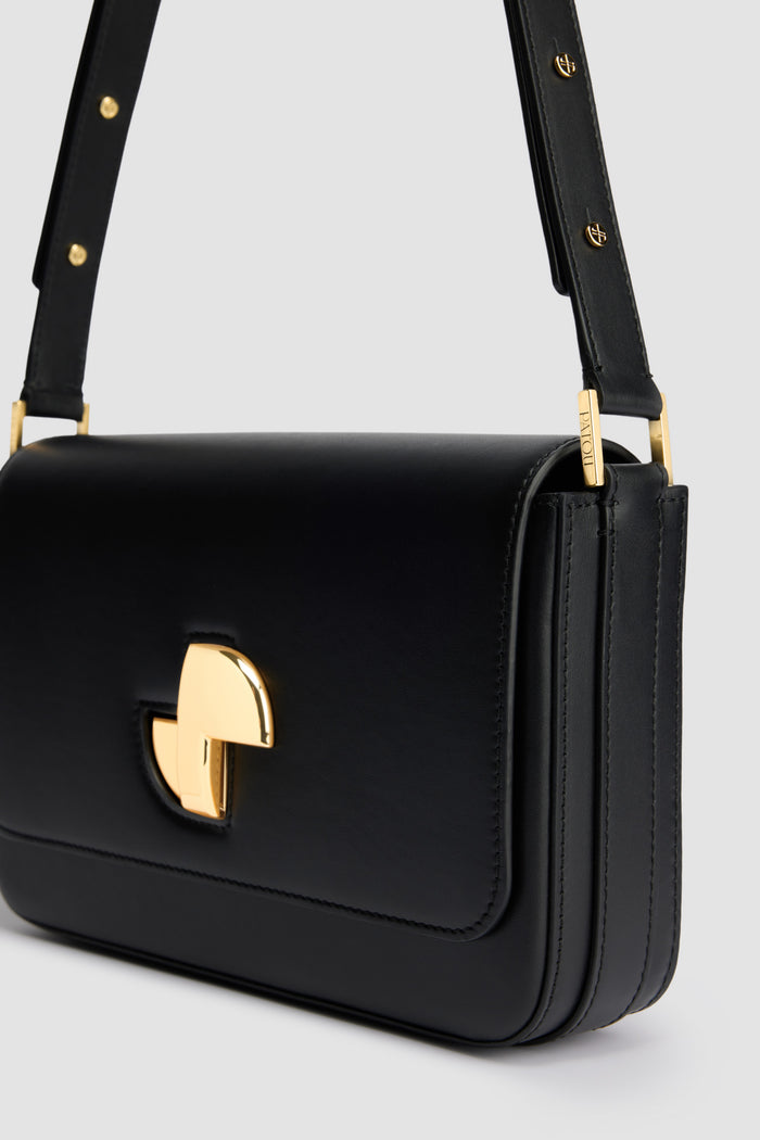 Jean Patou Le Classic Lock En Cuir Black