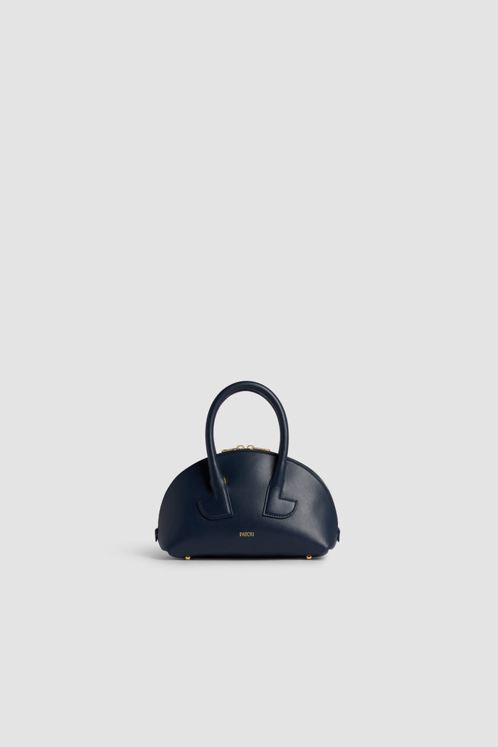 jean patou Le Patou Bowling en cuir Navy Black