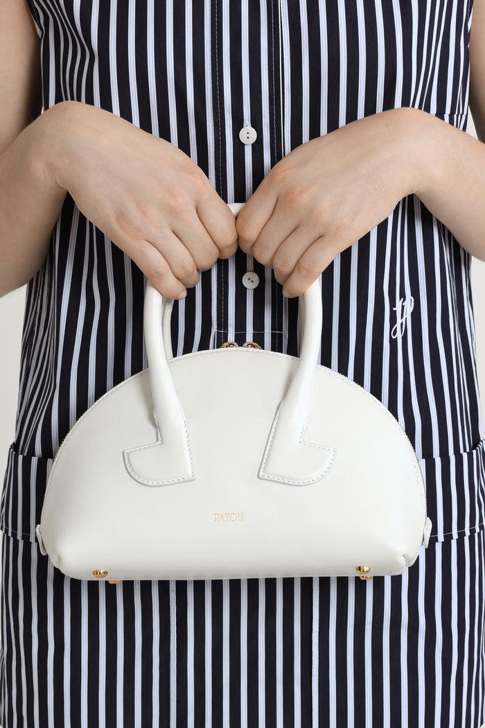 Jean Patou Le Patou Bowling En Cuir White