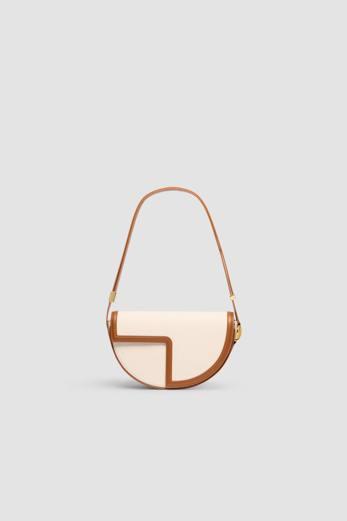 jean patou Le Patou en cuir et coton Caramel