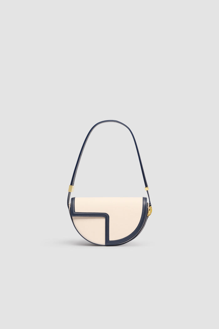 jean patou Le Patou en cuir et coton Navy Black