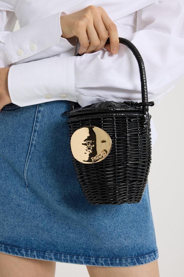 Jean Patou Panier Seau En Osier Black