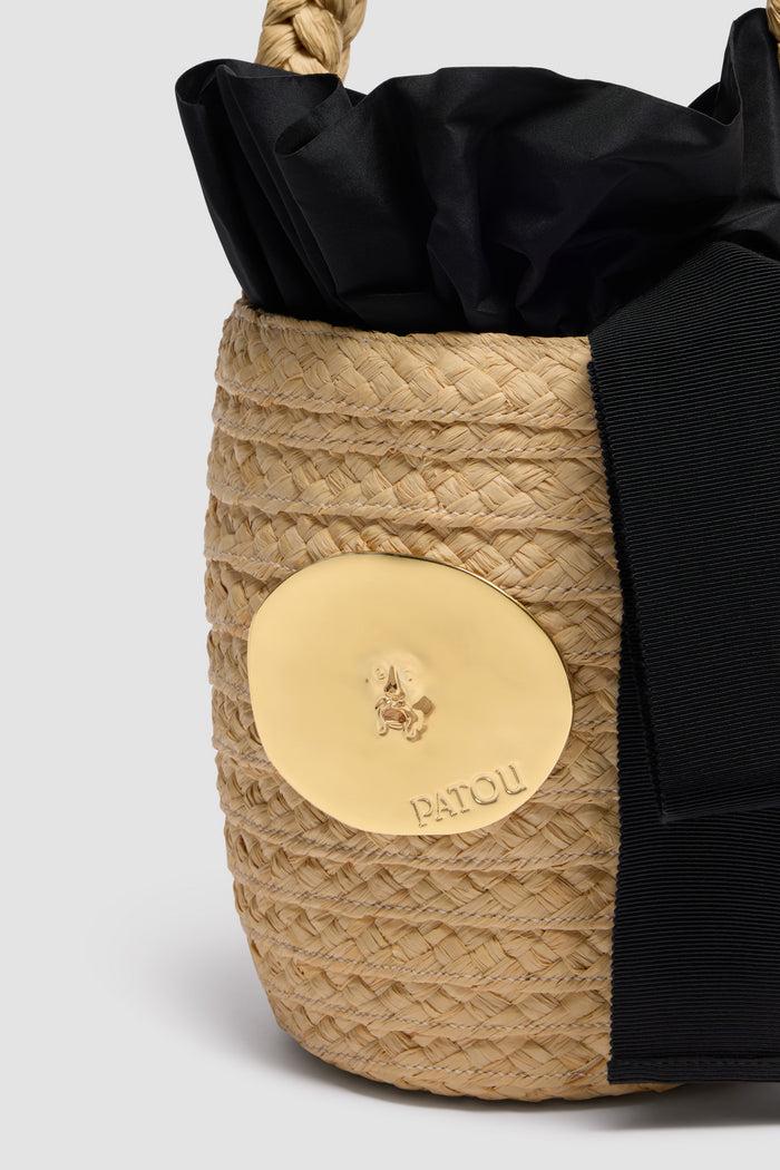 Jean Patou Panier Seau En Raphia Vanilla