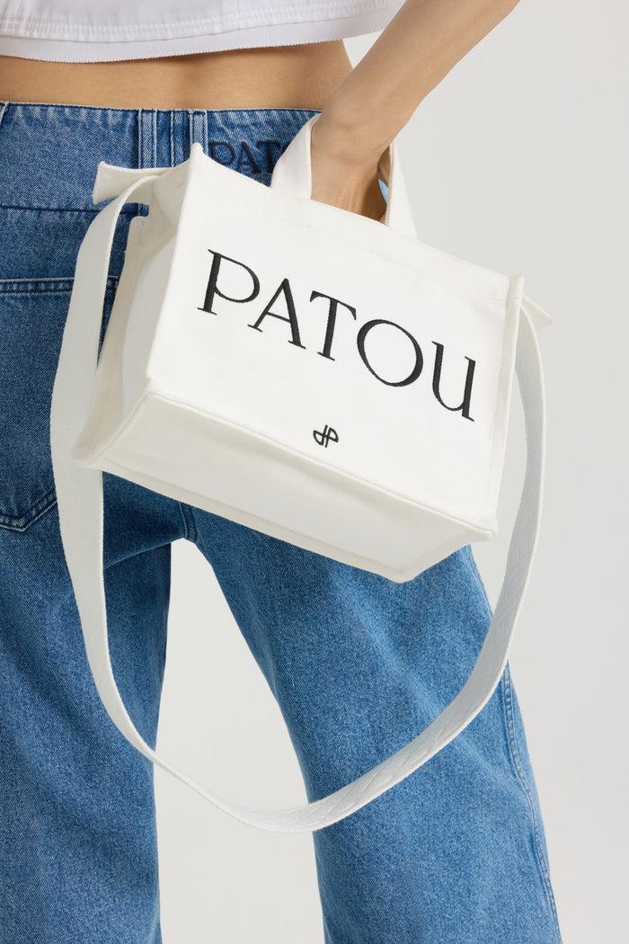 Jean Patou Petit Cabas Patou En Coton White